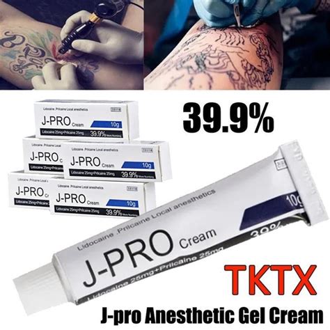 1PCS 39.9%10g Tattoo Fast Numbing Cream Tattoo Body Anesthetic Numb ...