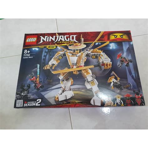 Lego Ninjago Golden Mech New Misb Shopee Malaysia