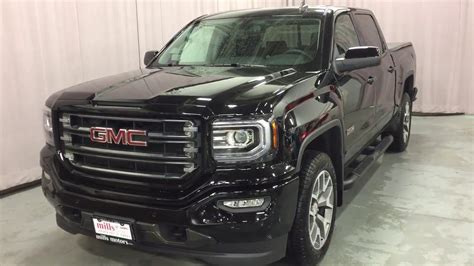 Gmc Sierra Wd Crew Cab Slt All Terrain Edition Black Oshawa