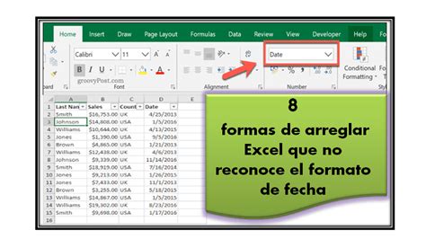 8 Formas De Arreglar Excel Que No Reconoce El Formato De Fecha