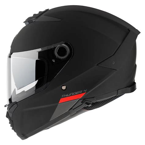 Casco MT Thunder 4 SV Solid A1 Matt Black Motomania