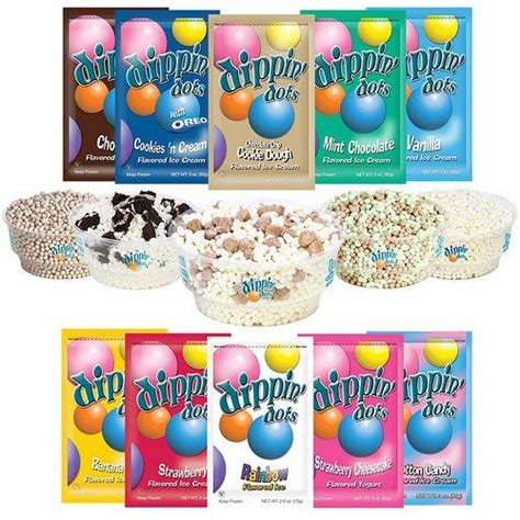 Dippin Dots Ice Cream Childrens Party Kit Large Chocolate