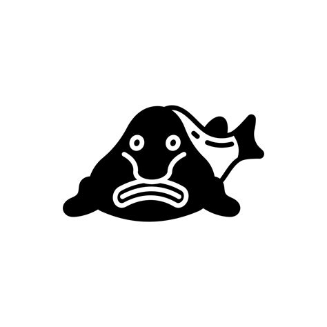 Blobfish icon in vector. Illustration 34051301 Vector Art at Vecteezy