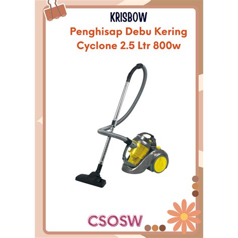 Jual Krisbow Penghisap Debu Kering Cyclone Vacuum Cleaner Ltr W