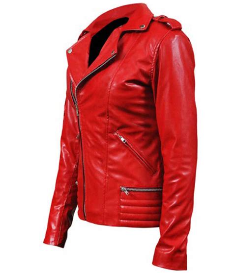 Southside Serpents Red Jacket Riverdale Cheryl Blossom Leather Jacket