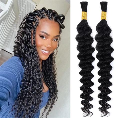 Amazon Selina Human Braiding Hair Bundle G Loose Deep Human