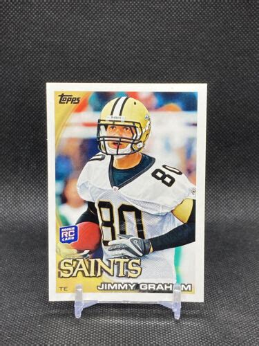 2010 Topps 265 Jimmy Graham RC New Orleans Saints E EBay