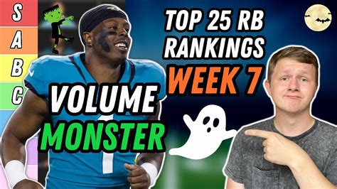 Top Running Back Rankings Tiers Week Fantasy Football Youtube