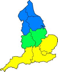 North–South divide (England) Facts for Kids