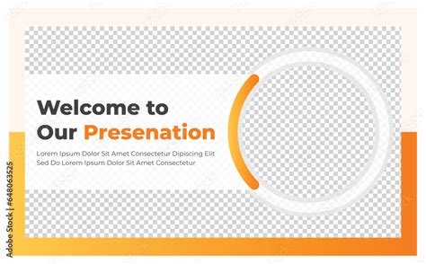 Presentation cover page design Stock Vector | Adobe Stock