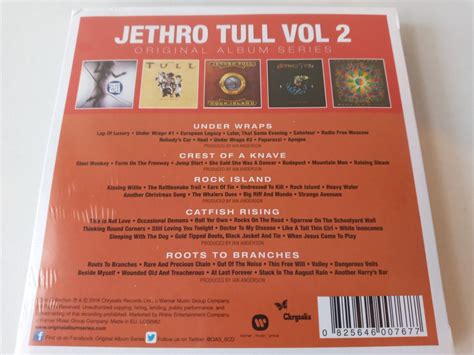 JETHRO TULL Original Album Series Vol 2 5 CD SET NEW AND SEALED