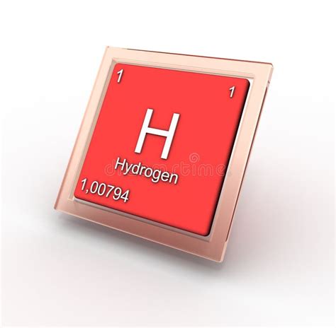 Hydrogen Chemical Element With 1 Atomic Number Atomic Mass And Electronegativity Values