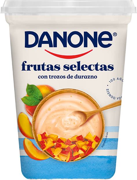 Familiar con trozos de durazno Danone México