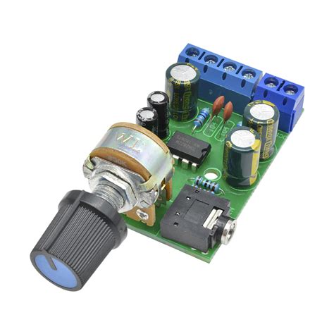 Dc V Tda M Channel Stereo Mini Aux Audio Amplifier Board