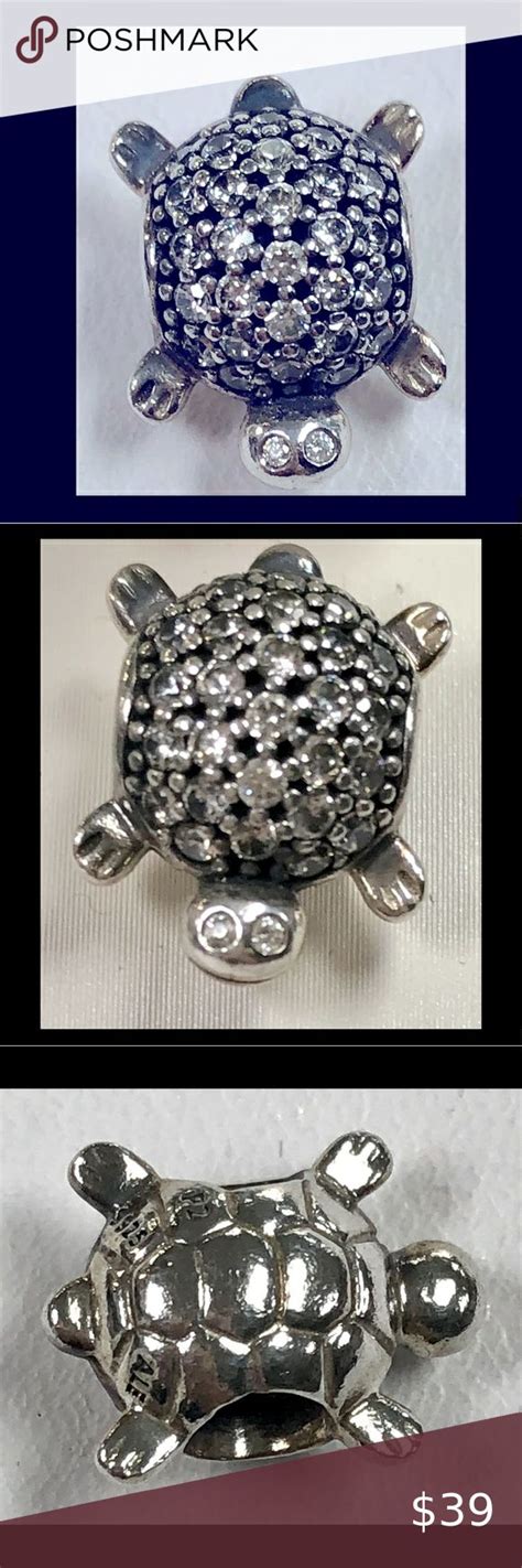 Pandora Ale Sterling Silver Turtle Charm Turtle Charm Ale Pandora