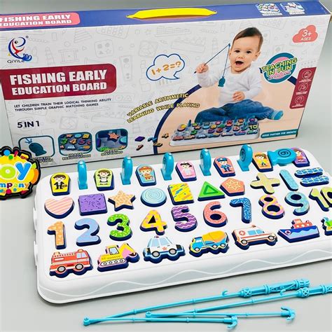 Educational fishing game to develop children's intelligence - 14365