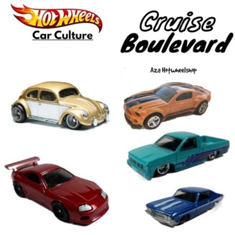 Jual Hot Wheels Cruise Boulevard Volkswagen Vw Toyota Supra Hotwheels