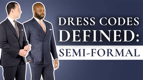 Semi-Formal Dress Code, Defined: What It Is & How To Wear It ...