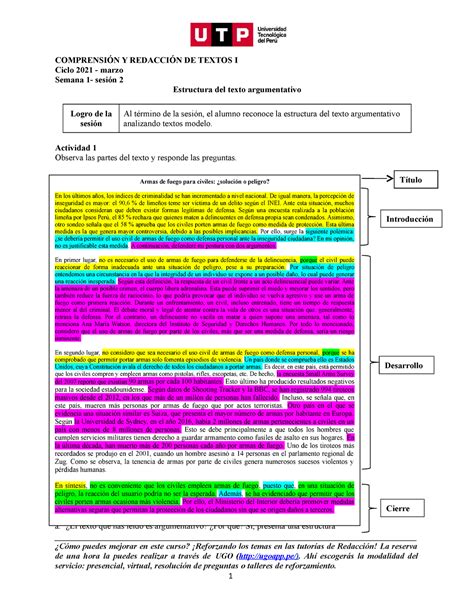 Texto Argumentativo Estructura Ejemplo Hot Sex Picture