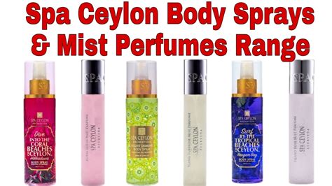 Top Spa Ceylon Perfumes Body Spray Perfumes Sri Lanka With Price