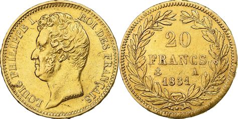 Frankreich Francs A M Nze Louis Philippe Paris Ss Gold Km