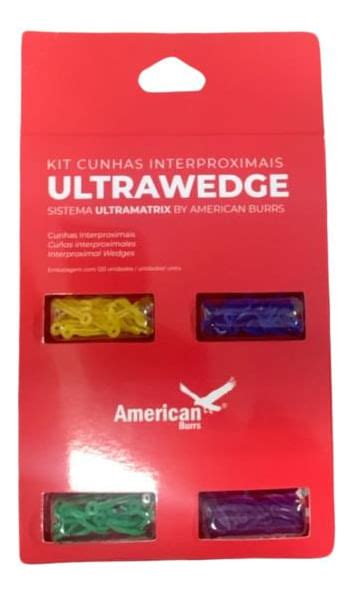 Kit Cunhas Interproximais Ultrawedge American Burrs Dentalshop