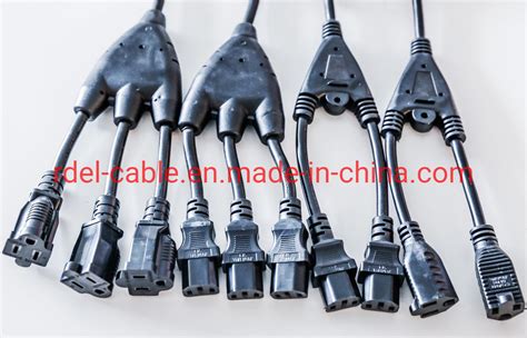 Iec C To X C Y Splitter Cord A V Iec Male To Female