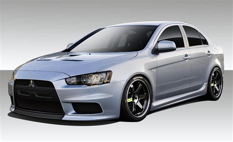 2008 2015 Mitsubishi Lancer Duraflex Evo X V3 Body Kit 4pc 109442