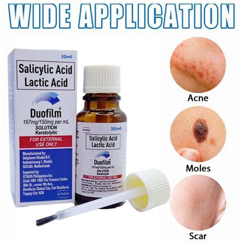 Duofilm Solution For Treatment And Removal Of Warts And Calluses