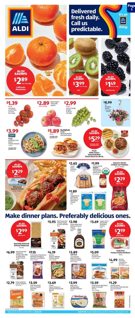 Aldi Weekly Ad April 24 April 30 2024