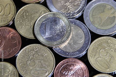 euro coins Stock Photo | Adobe Stock