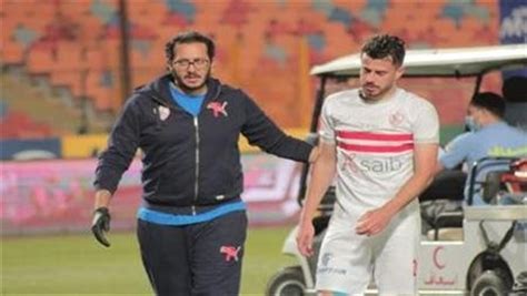 طبيب الزمالك يكشف تفاصيل جديدة بشأن تطورات إصابة الونش