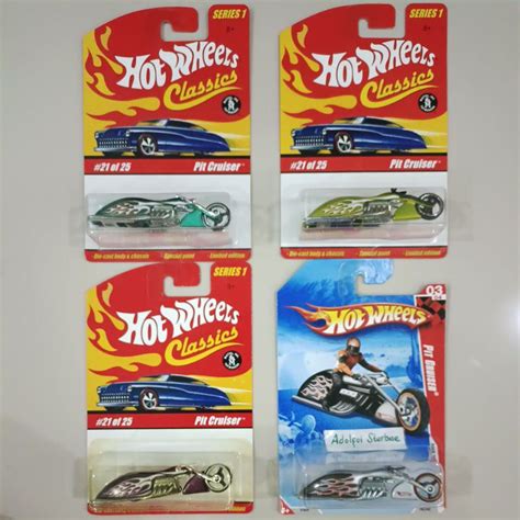 MATTEL HOT WHEELS Hotwheels 風火輪 pit 巡洋艦摩托車版經典壓鑄車身底盤專用油漆限量版美泰 蝦皮購物