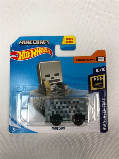 HOT WHEELS MINECART FYC96 HW SCREEN TIME 10 10 MINECRAFT NO BLISTER PALADINO LEILÕES