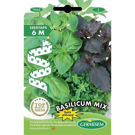 Weye Germisem Graines Trio De Basilic Ruban M Cdiscount Jardin