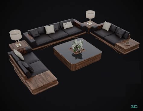 Tuyệt Tác Nghệ Thuật Sofa 3d Model Thiết Kế Cho Không Gian Phòng Khách