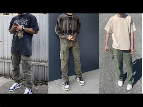 How To Style Olive Green Cargo Pants Men S Lookbook YouTube