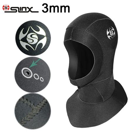 1pc Slinx Scuba Diving Hood 3mm Neoprene Diving Cap Hoods Dive Sporting