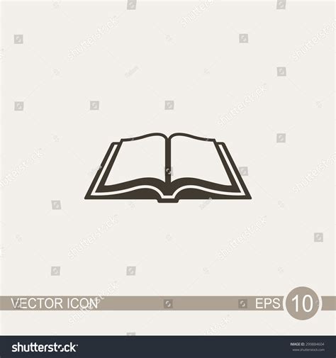 Open Book Vector Icon Stock Vector (Royalty Free) 299884604 | Shutterstock