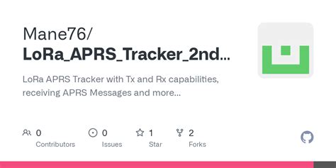 Github Mane76loraaprstracker2ndgen Lora Aprs Tracker With Tx