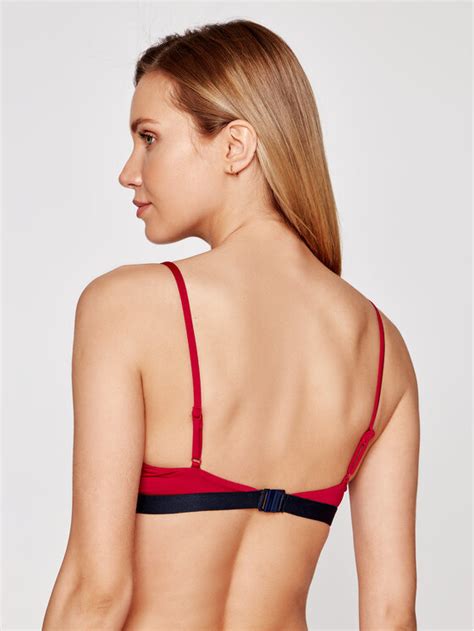 Tommy Hilfiger Bikini Oberteil UW0UW02706 Rot Modivo De