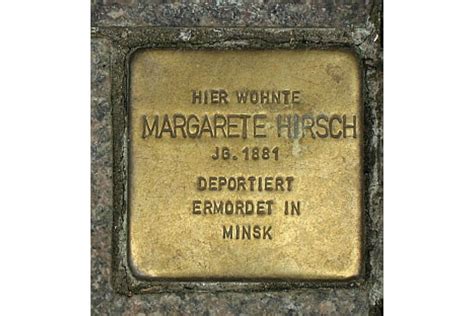 Stolperstein Große Straße 69 Flensburg Tracesofwarnl