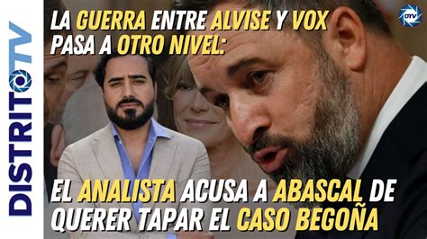 ALVISE PÉREZ sube de tono su GUERRA CONTRA VOXacusa a ABASCAL de