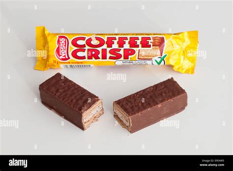 Coffee Crisp, a Canadian chocolate bar currently being produced by ...