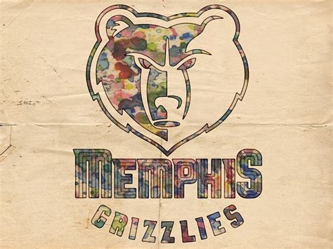 Memphis Grizzlies Poster Art Painting by Florian Rodarte - Pixels