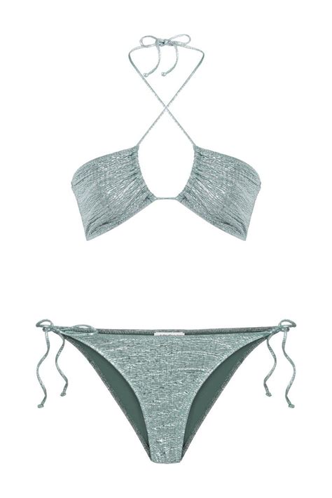 Aquella Halter Yaka Parlak Yeşil Bikini Takım Fiyatı Yorumları
