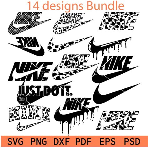 Official Nike Logo Bundle Svg Nike Svg Bundle Nike Sports Svg