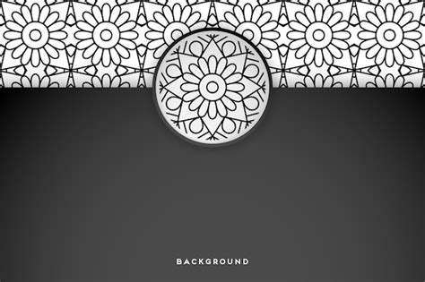 Premium Vector Geometric Mandala Background