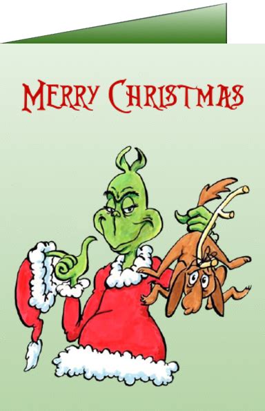 Grinch Christmas Cards