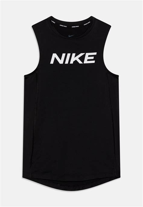 Nike Performance Df Unisex Top Black White Black Zalando Ie